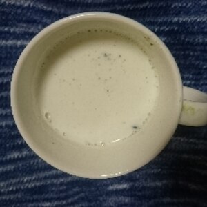 いつもより少し贅沢に♪ 生クリーム入り抹茶ラテ